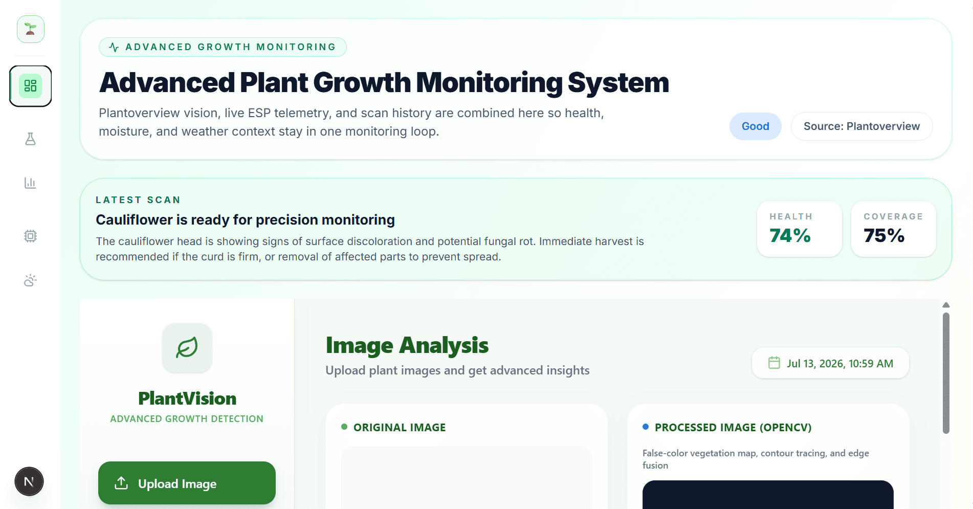 PlantVision M-Tech AI Growth Monitoring Project